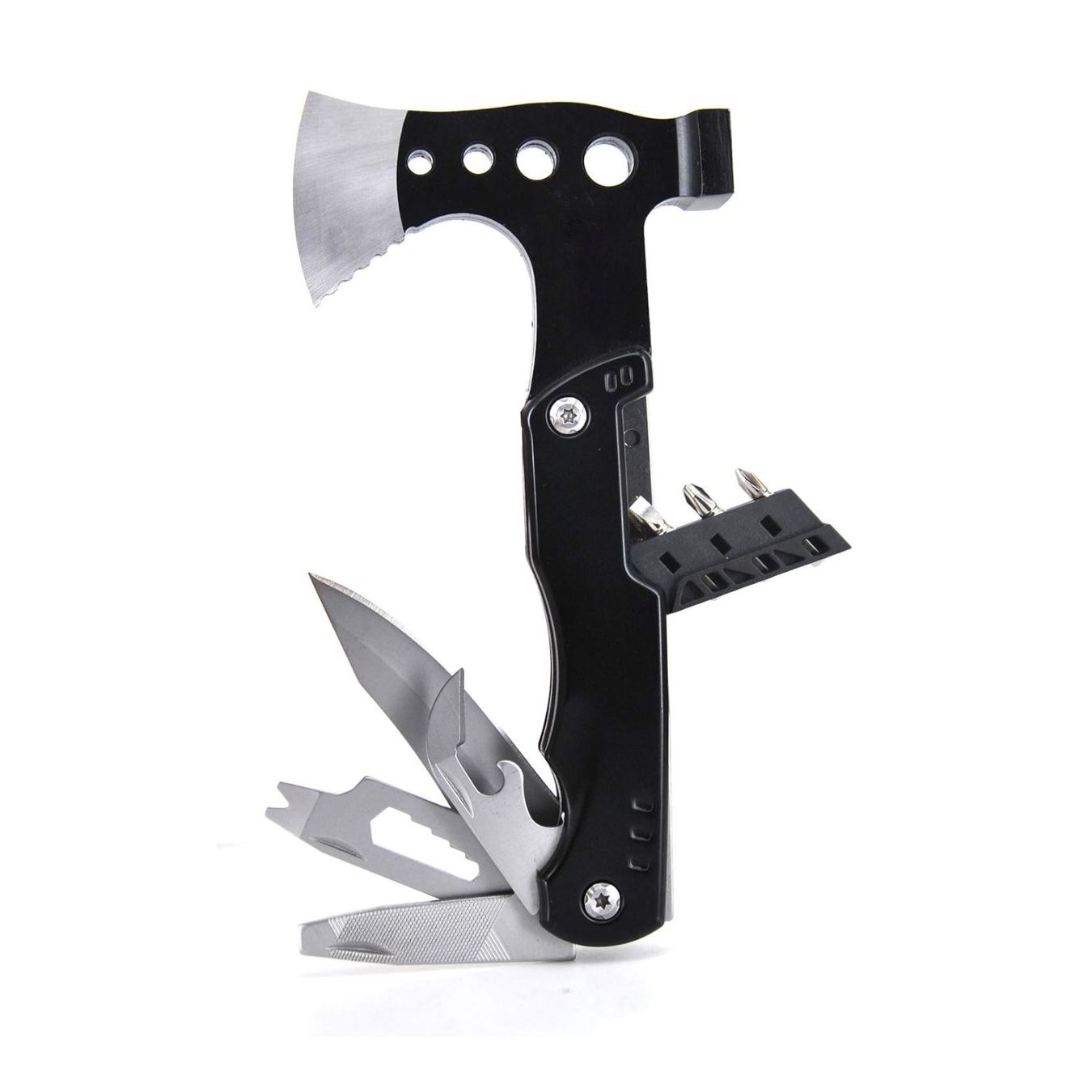 Taschenmesser: Survival Axt Hammer Camping Multitool Sackmesser Geschenk – Neu und originalverpackt aus Hundwil von Stallone5