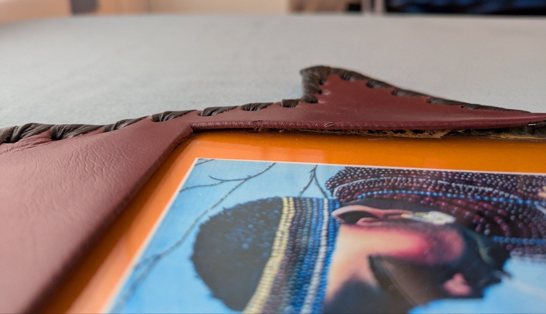Poster & Bilder: Afrika Wanddeko mit Bild - Einzigartig. Leder und Glas – Gebraucht aus Goldingen von YouAreMySunshine 3
