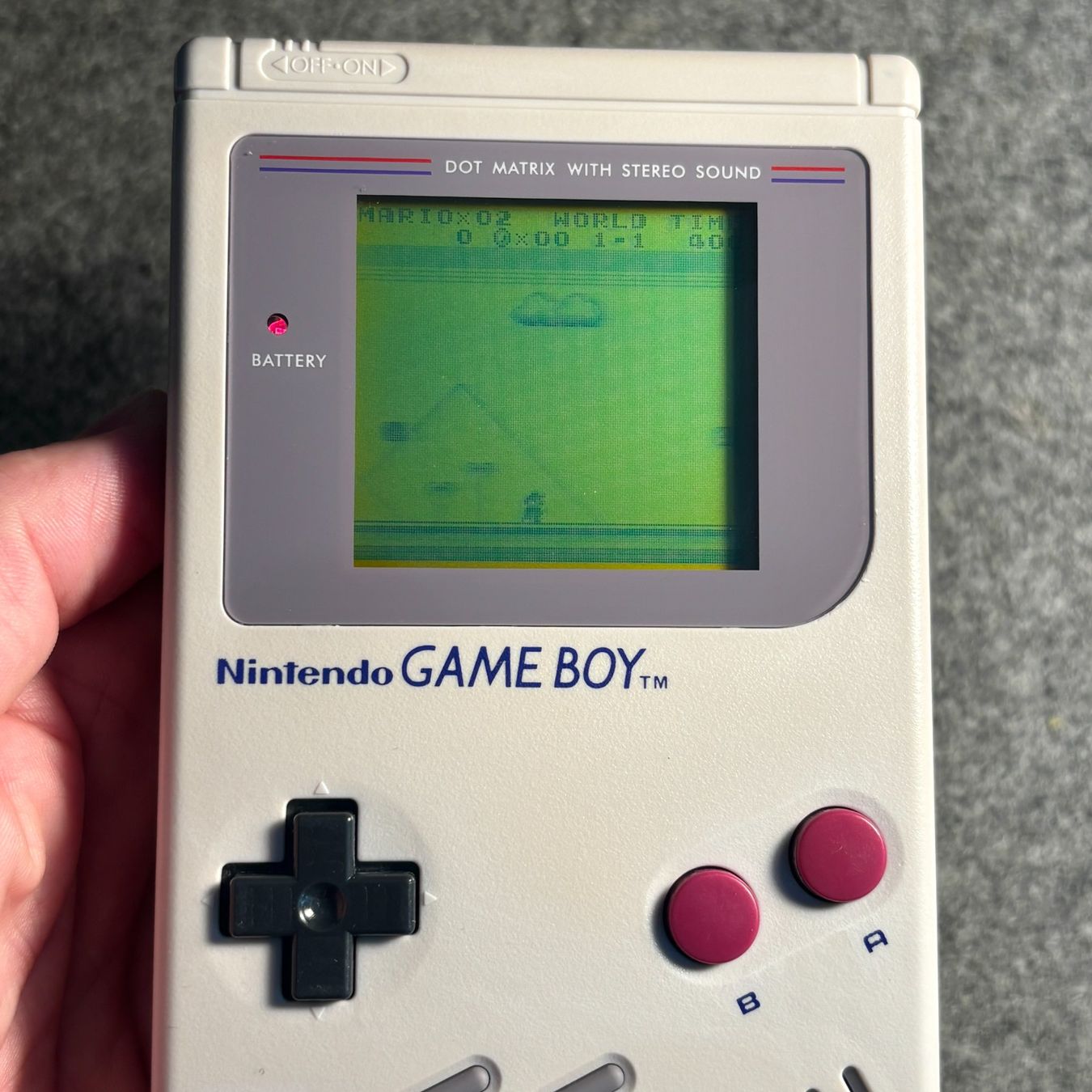 Nintendo Console: Gameboy Classic DMG-01 Konsole + Super Mario Land – Usato da Mollis venduto da GamingCorner 3