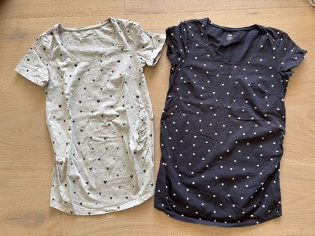 H&M Mama Maternity T-shirts, Size S and M, Great Condition!