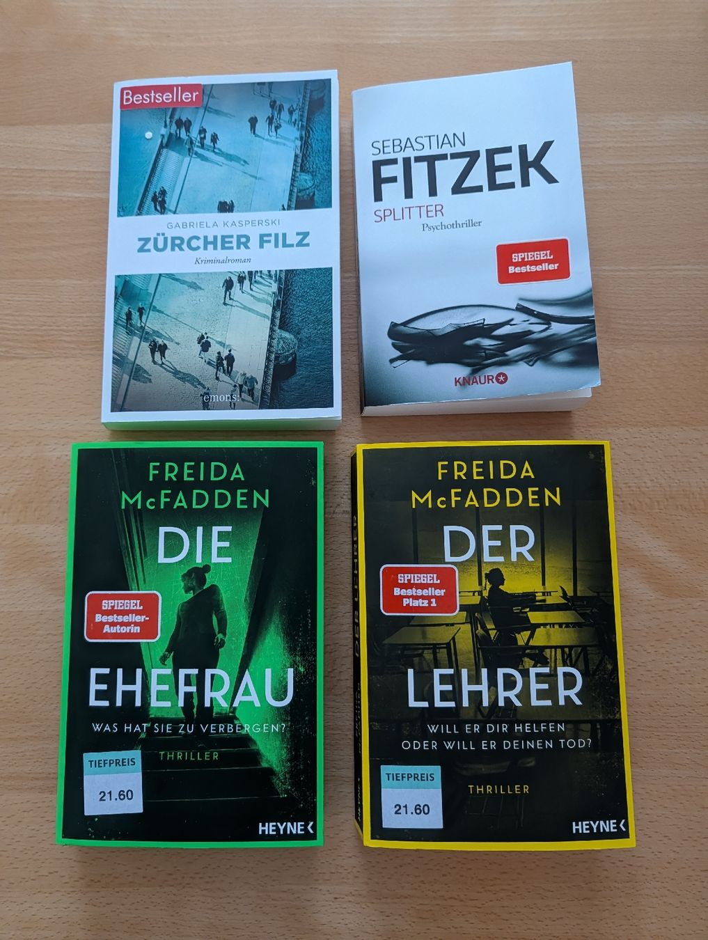 Livres: Buch Set: 4 x Krimi Paket – D'occasion à Maur par sappi01