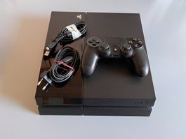 PS4 inkl. Joystick & Spiele
