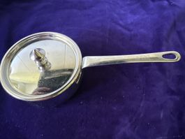 Lunàsol Pfännli, Topf, Edelstahl 1866, Vintage, 10cm