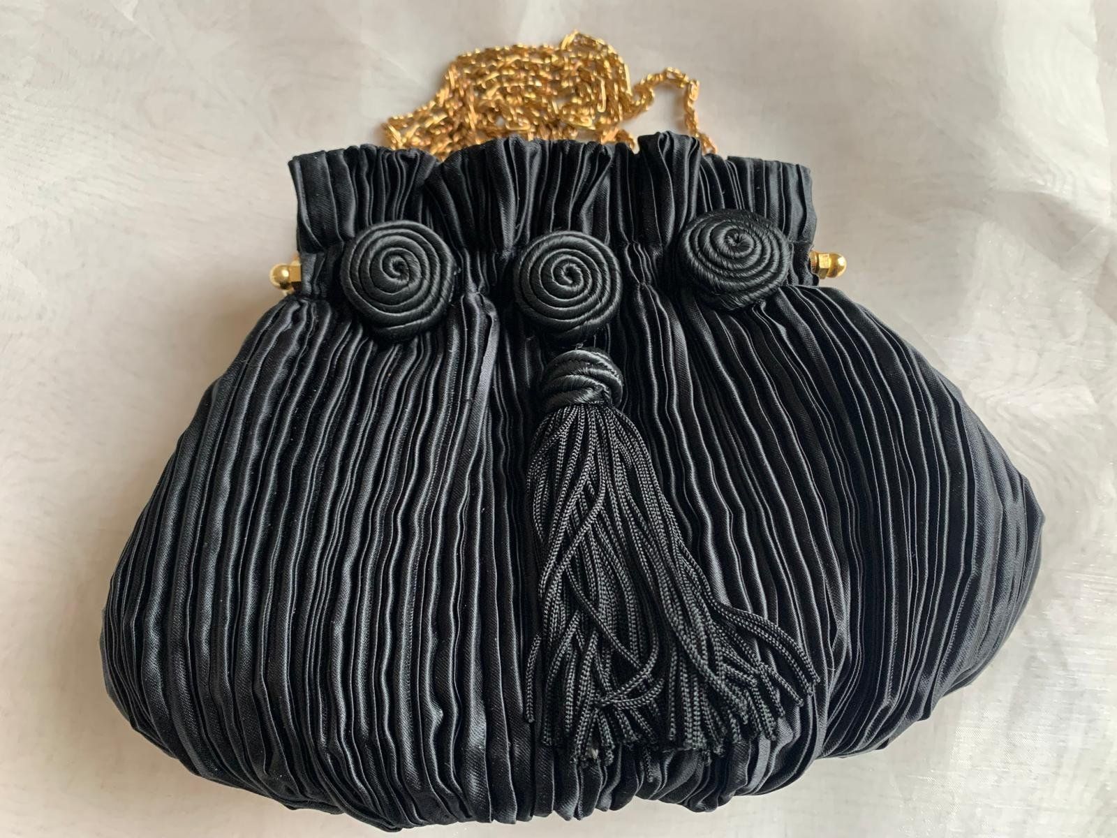 Borse da donna: Abend Handtasche Carlo Fellini Satin – Usato da Grossdietwil venduto da fab_8bdy
