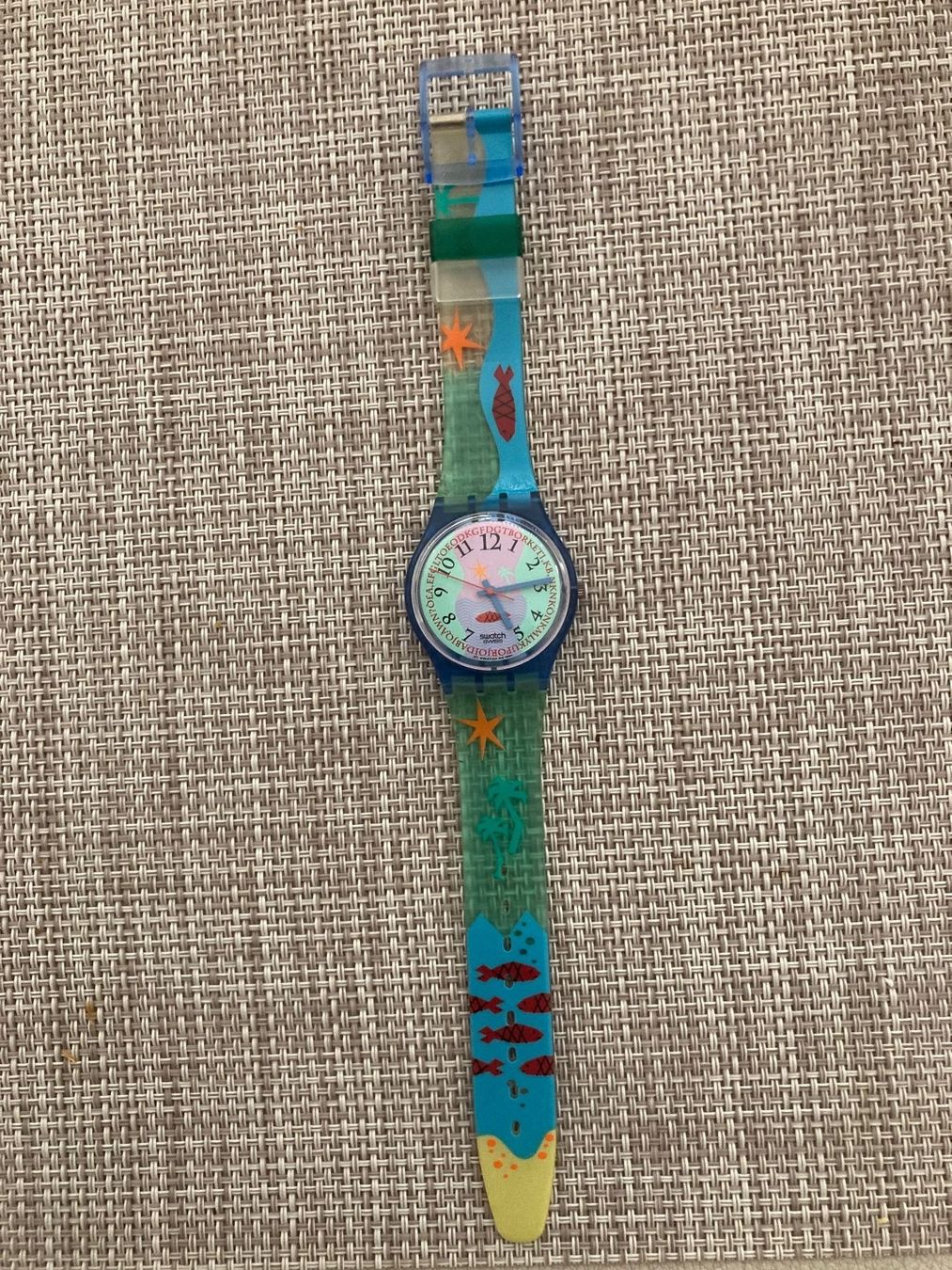 Swatch Orologi: Swatch mint fisch NEU – Nuovo e nell'imballaggio originale da Wilderswil venduto da Feldbach 4
