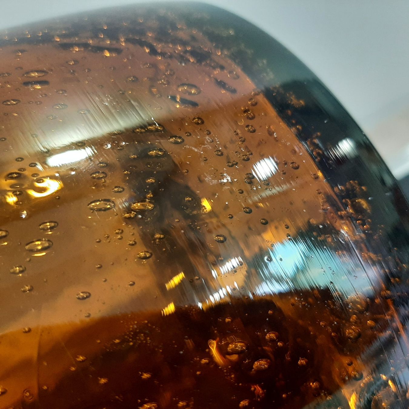 Altro: Biot Glas Champagnerkühler 50er Bernstein Bubble Glas 25 cm – Usato da Erschwil venduto da Karabella 8