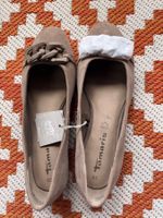 Tamaris Ballerinas Grösse 39 neu, taupe