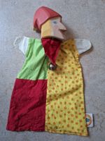Handpuppe Kasperli aus Holz, tolles Spielzeug für Kinder!