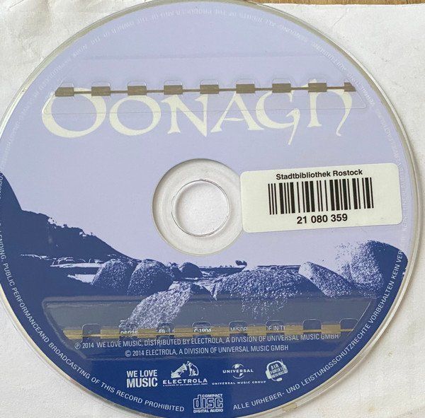 CDs: Oonagh OONAGH Ballad Thorsten Brötzmann Folk New Age CD – Gebraucht aus Kandergrund von Sososo 2