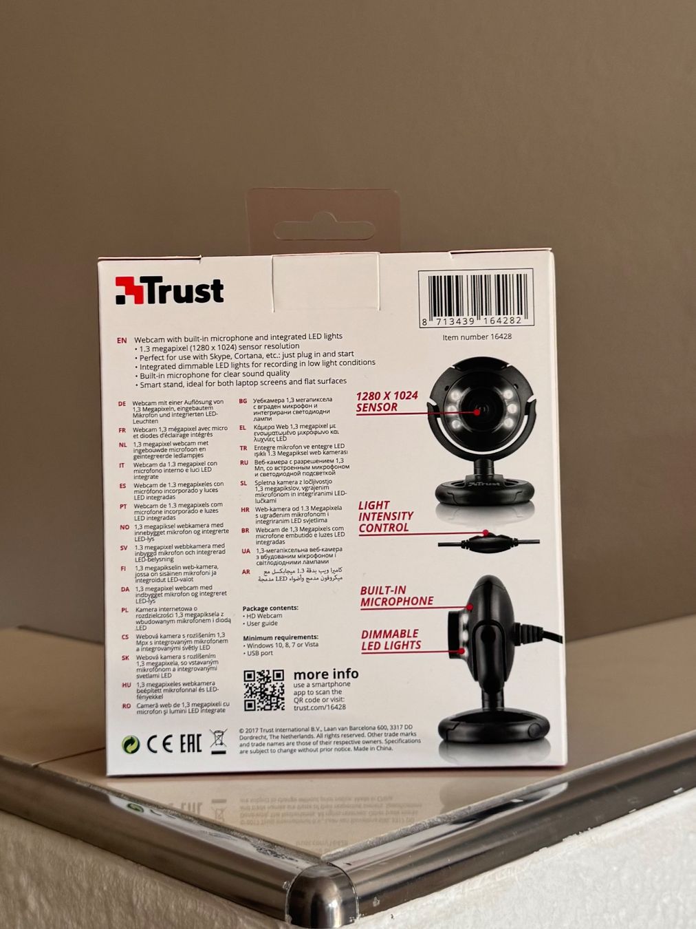 Trust Webcam: Webcam Trust, Spotlight Pro – Nuovo e nell'imballaggio originale da Mägenwil venduto da Tascha07 2