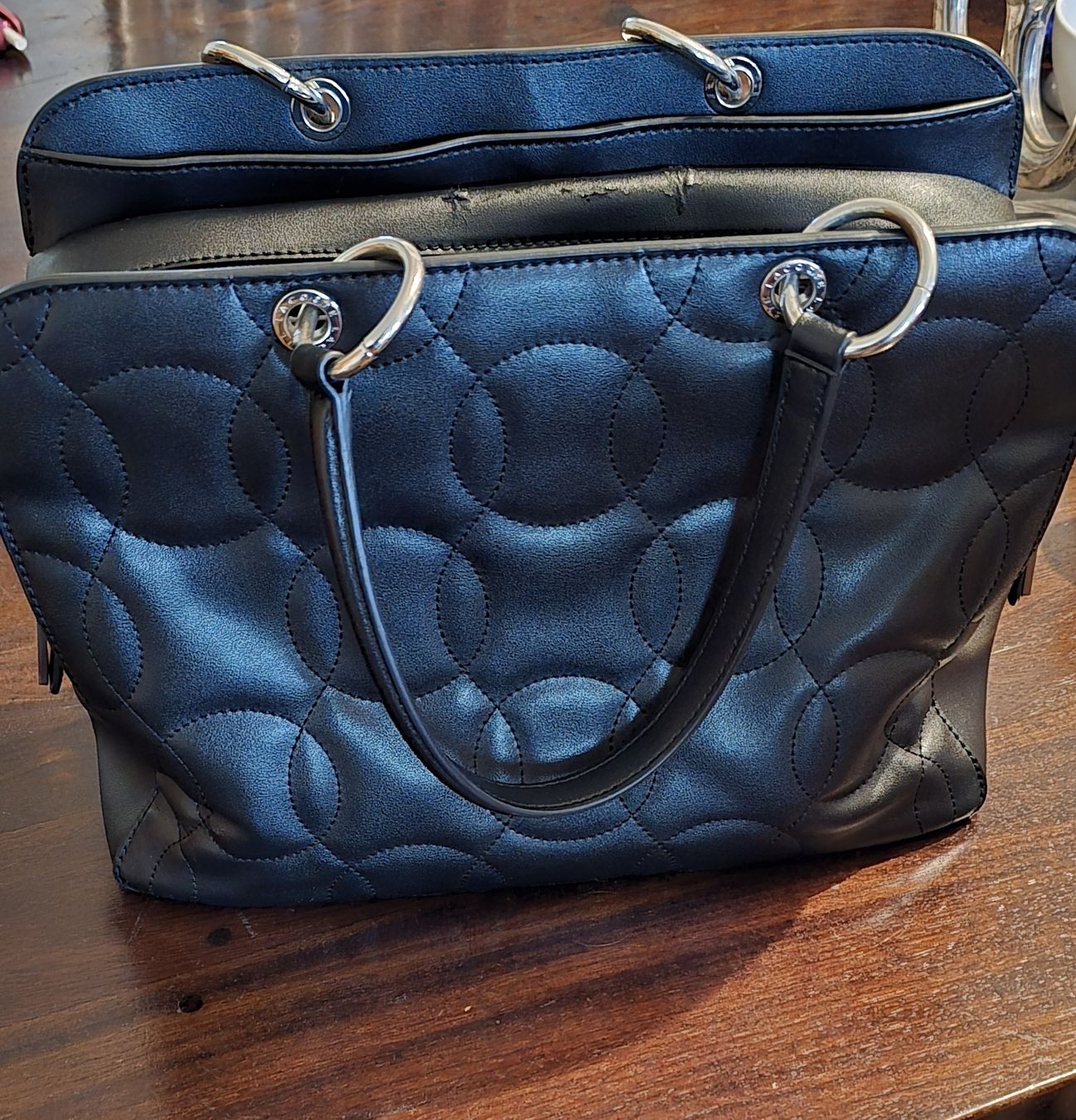 Lacoste Borse da donna: Blau  Handtasche von Lacoste Damen – Usato da Basel venduto da Jcva 4