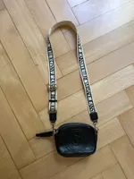 Versace jeans couture vintage leather black with logo