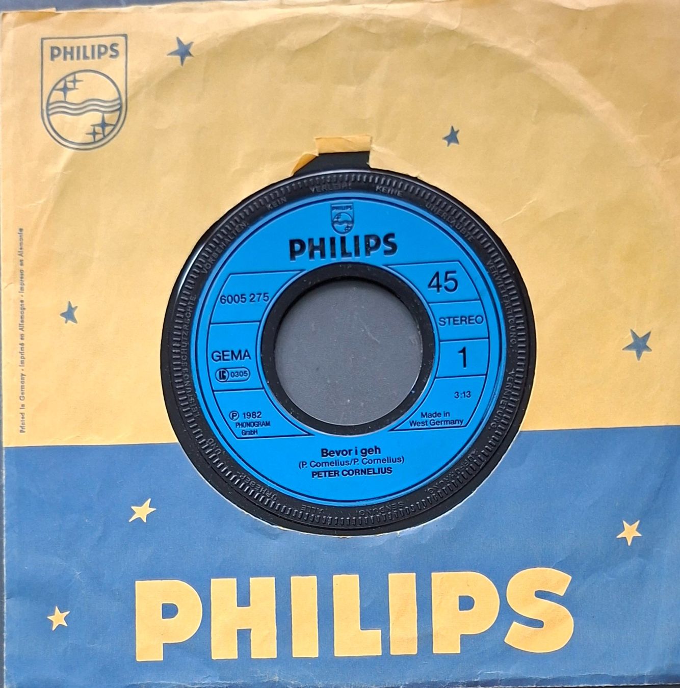 Dischi in vinile: Vinyl-Single Peter Cornelius - Bevor i geh – Usato da Langenthal venduto da Modo39