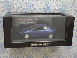 MINICHAMPS Modellauto Ford Puma 1997 bluemetallic Metal 1:43