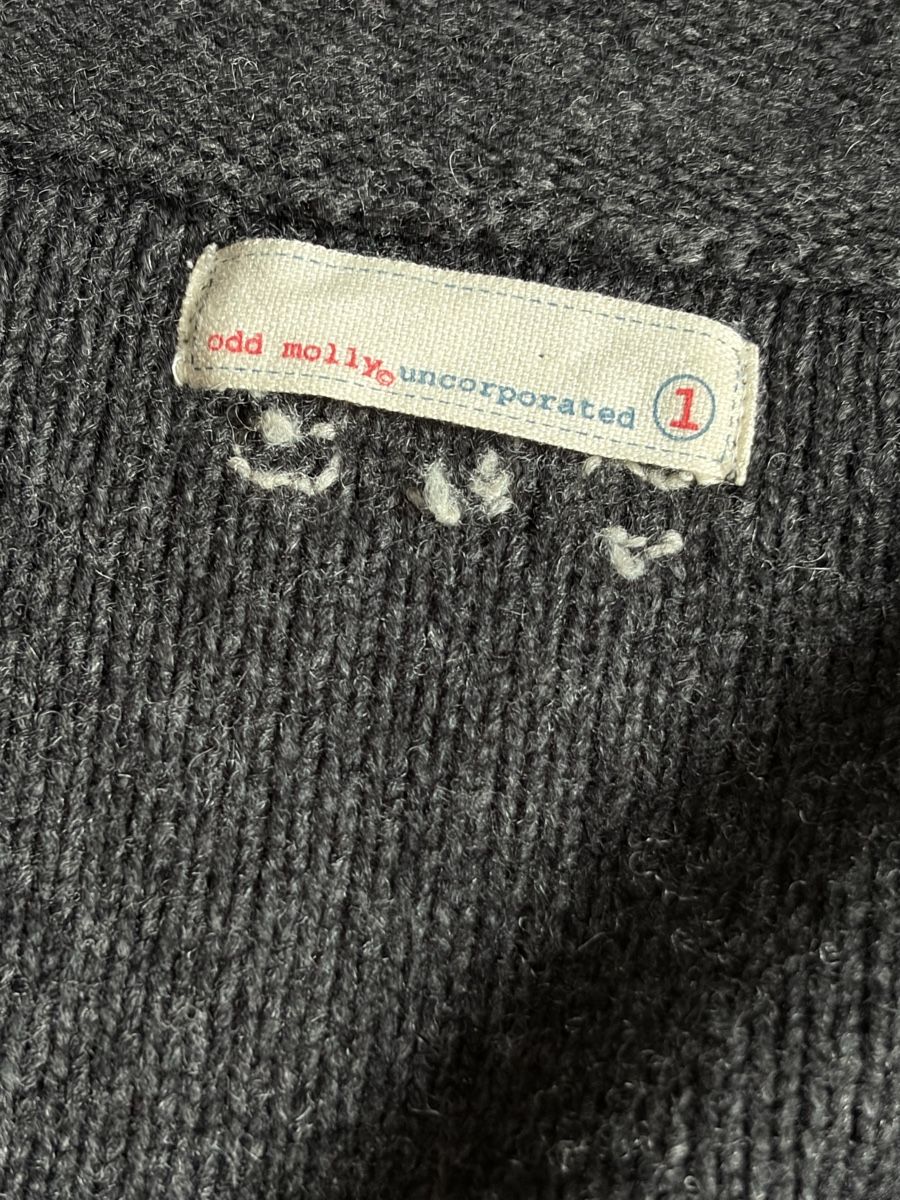 Odd Molly Giacche: Odd Molly Strickjacke grau mit Rüschen  – Nuovo (secondo la descrizione) da Zürich venduto da megastored 3