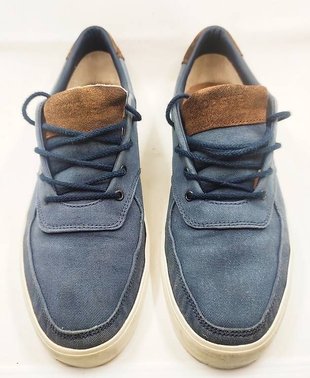 Scarpe da uomo: Baskets Lacoste en tissu bleu, taille 42 – Usato da Villeneuve VD venduto da GREEDIX 1