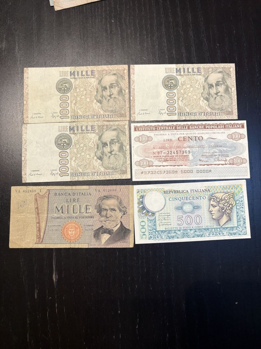 Banknoten: Billets Italie  – Gebraucht aus Autigny von Irochmaiden33
