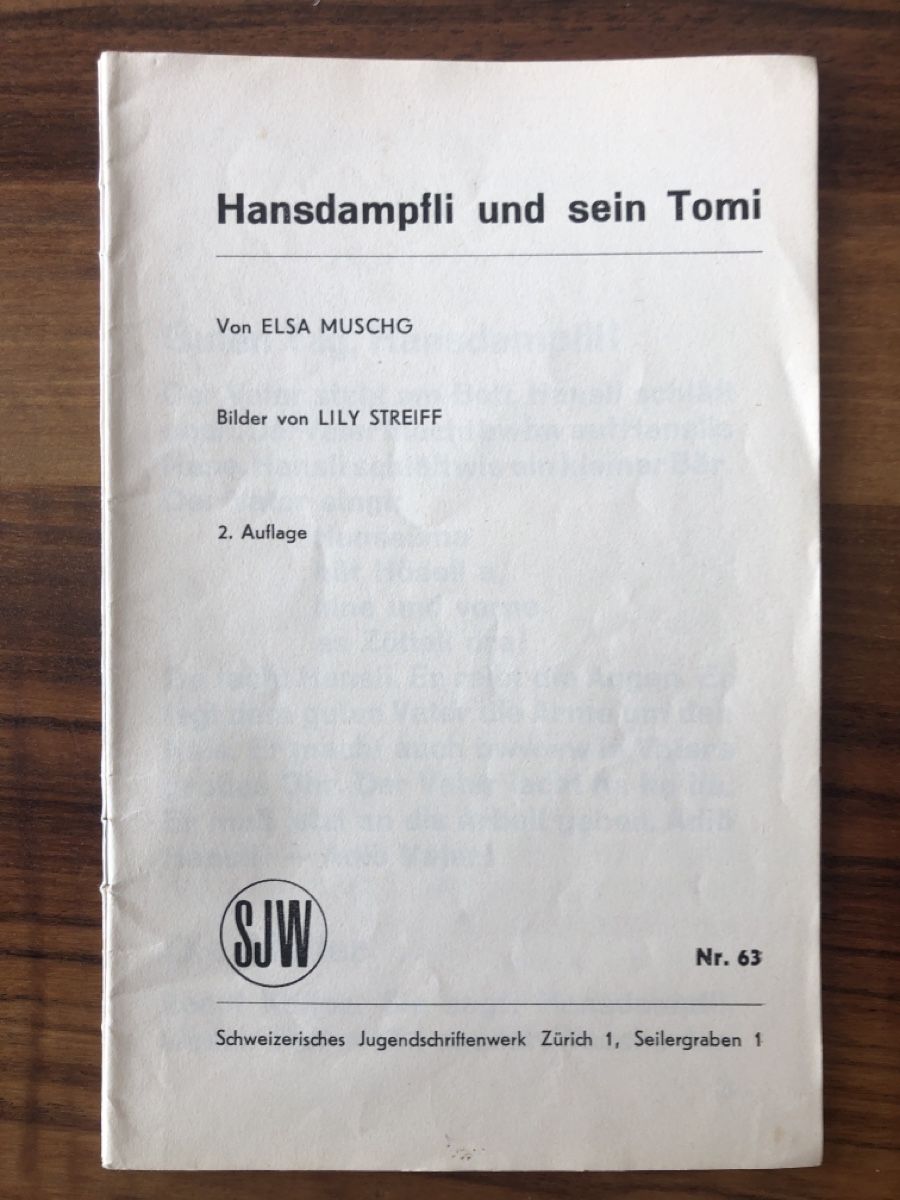 Revues & Magazines: SJW Heft Nr. 63 – D'occasion à Niederneunforn par Maralisa 1
