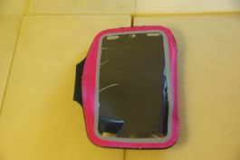 Oberarmtasche für Smartphone, mit Klett