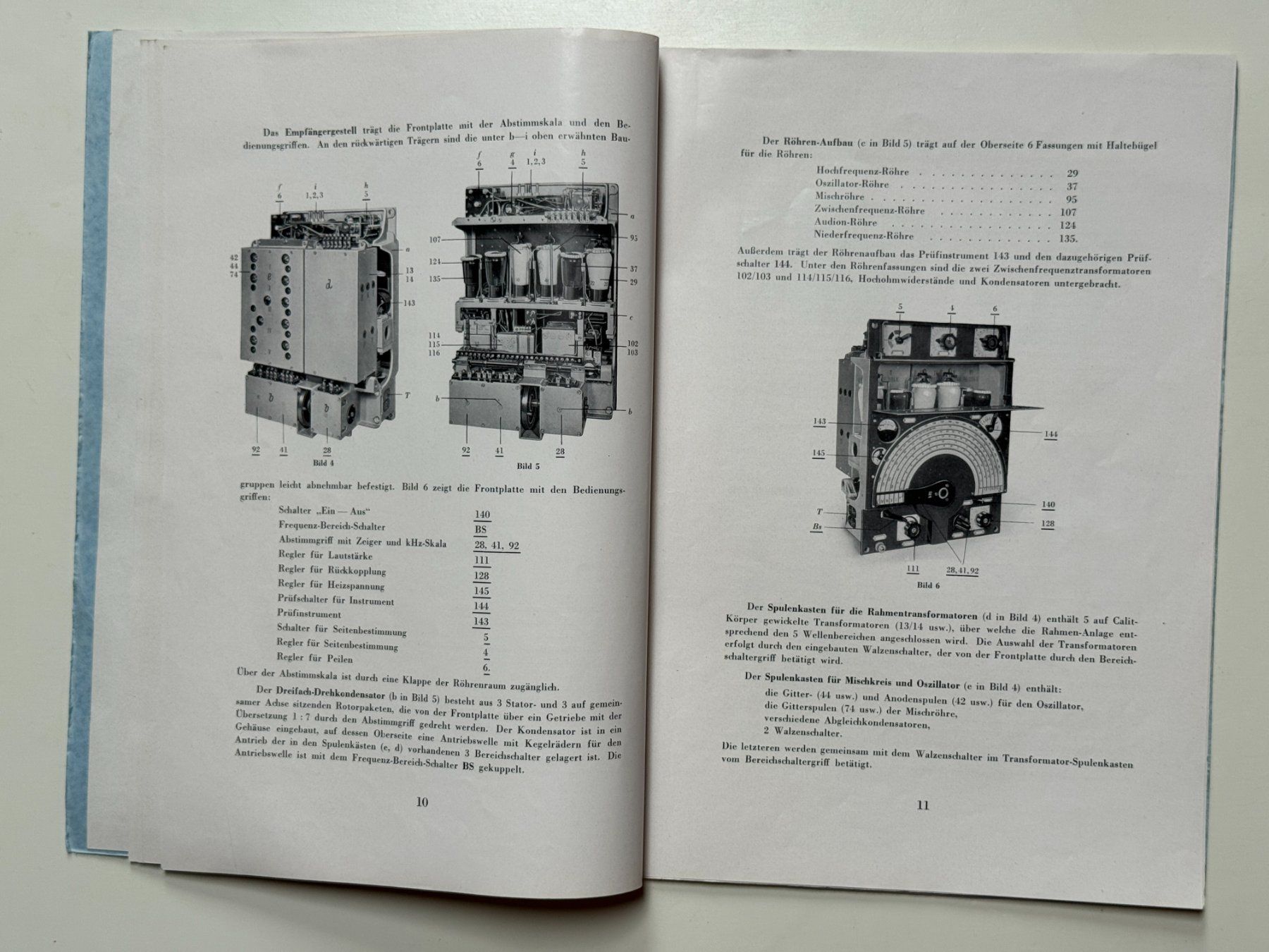 Technique de radiocom: Telefunken Handbuch zum Peiler 111N – D'occasion à Ins par funkflieger 4