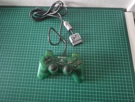 Original Sony Playstation 2 Controller Green - PS1 