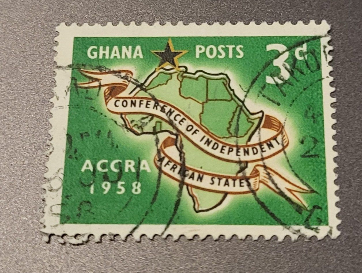 Tutti i francobolli: Ghana 1958 alte briefmarke – Usato da St Gallen venduto da Stampsalshobby