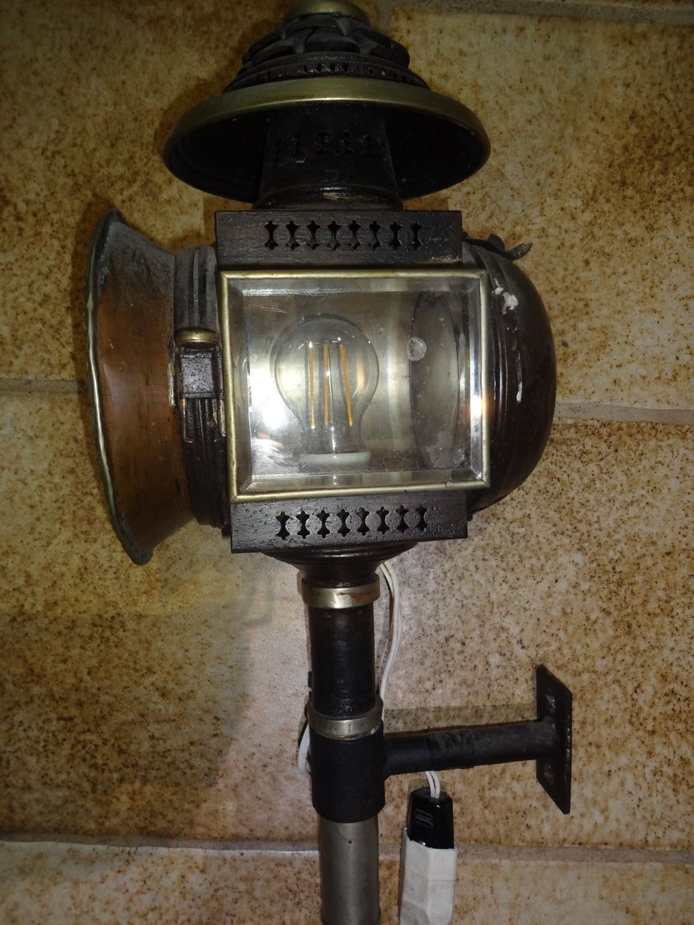 Lampade: Antike Kutschen-Lampe – Usato da Elsau venduto da Weiher70 1