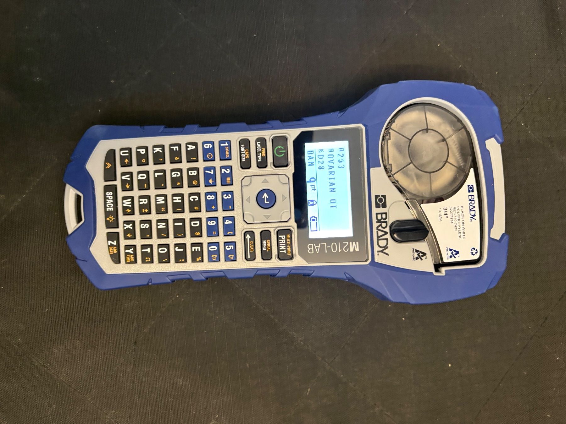Drucker: Brady M210-LAB Label Printer – Defekt aus Lausen von sen_jm7c