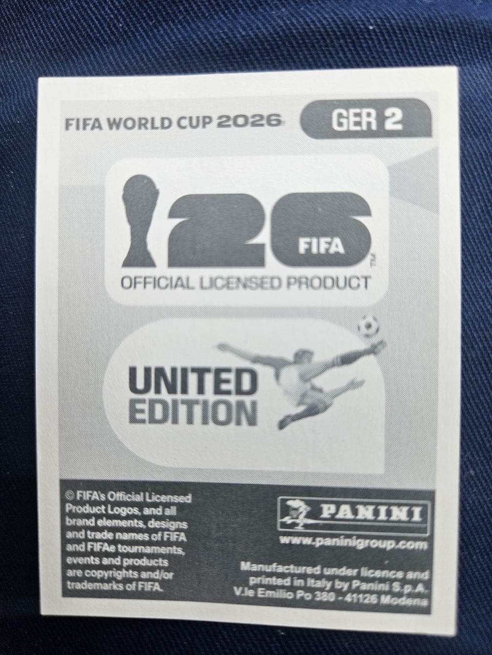 Panini Carte collezionabili: WM 2026 Sticker Marc-André ter Stegen GER 2  – Nuovo (secondo la descrizione) da Würenlingen venduto da Dinli 1