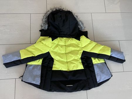 Icepeak Winterjacke, neongelb/-grün, Gr. 122, Top Zustand!