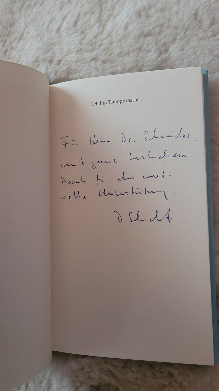 Libri: Ich bin Theophrastus von Maurus Molitor – Usato da Horgenberg venduto da Klatschmohnmaria 1