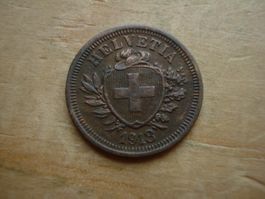 (W5) 1 Rappen 1918