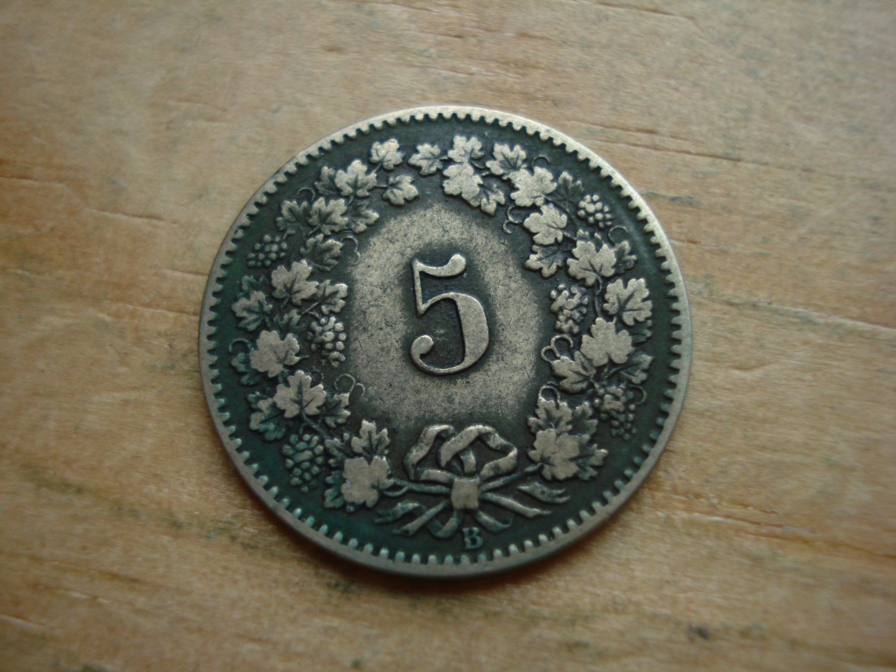Tutti le monete: (W5) 5 Rappen 1872 – Usato da Erlach venduto da Net-Coins 1