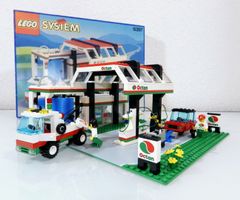 LEGO SYSTEM 6397 OCTAN TANKSTELLE MIT WASCHANLAGE UND OVP