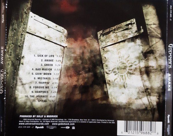 CD: CD Godsmack - Awake (2000) – Usato da Möriken AG venduto da mineralia 1