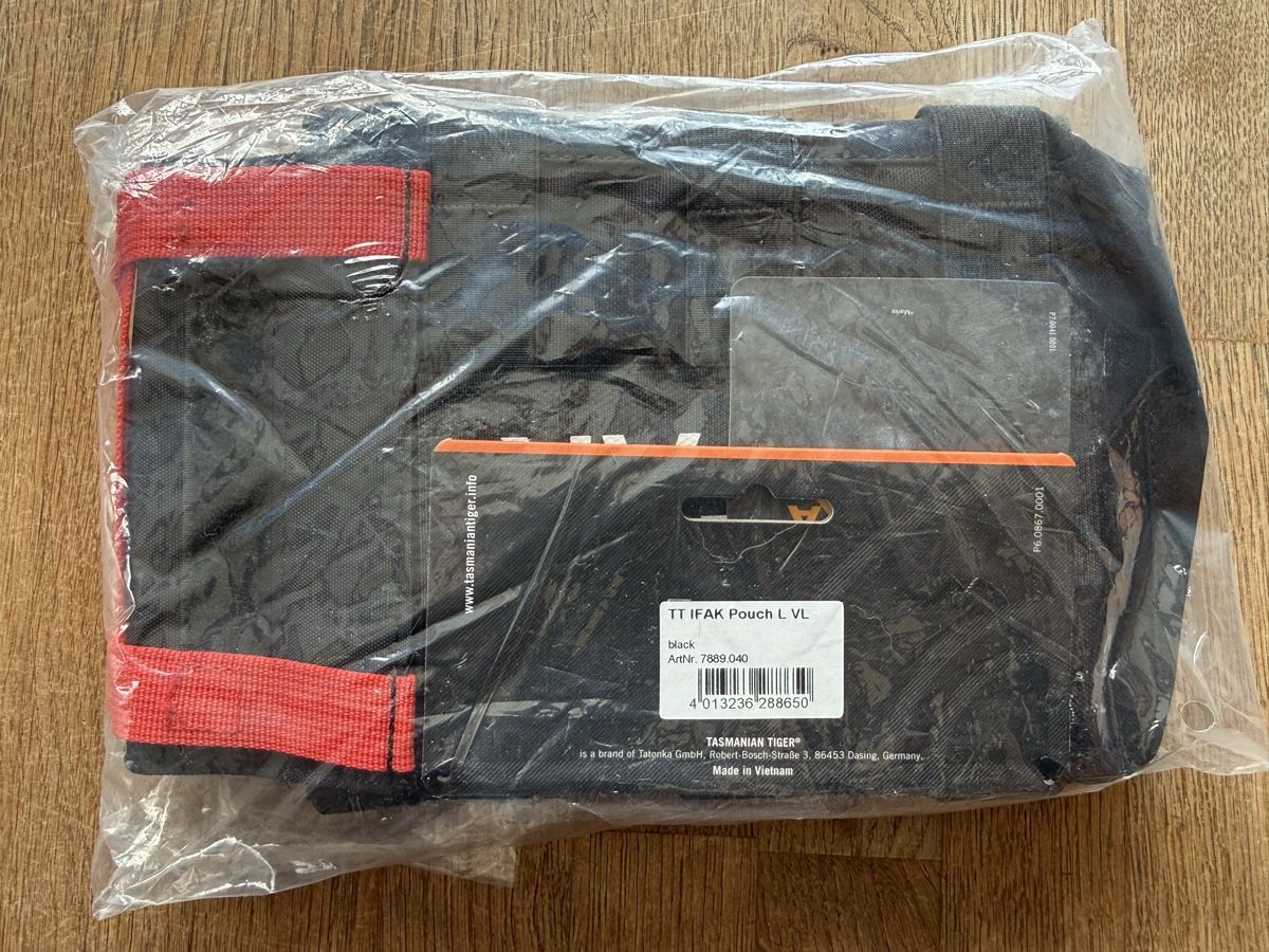 Verbandkästen: First Aid Kit TT IFAK Pouch VL L, Black – Neu und originalverpackt aus Koppigen von Jsimsala94 2