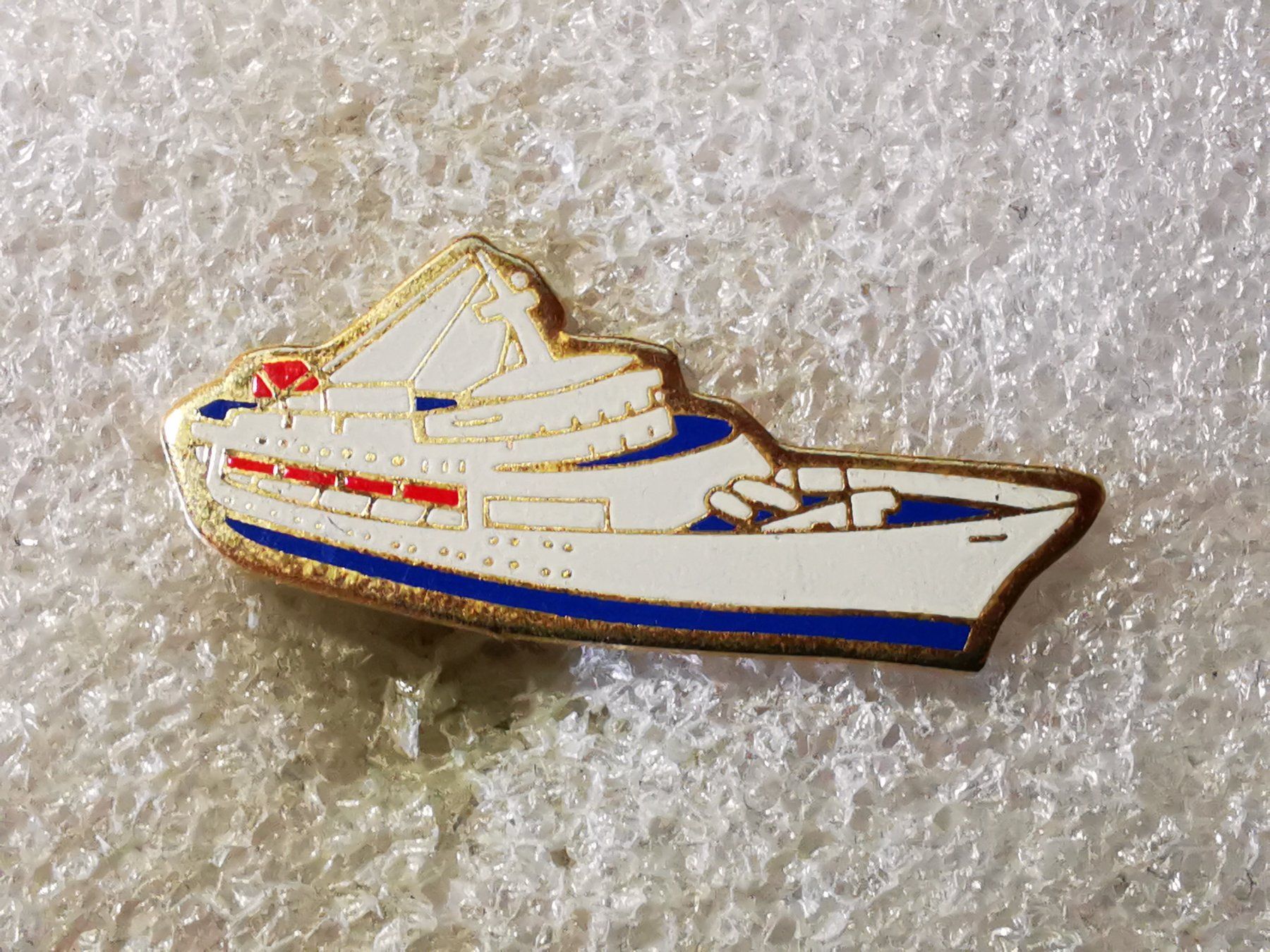 Placchette & Badge: Ansteckpin 87: Schiff – Usato da Oppligen venduto da Pin-Fall-Shop