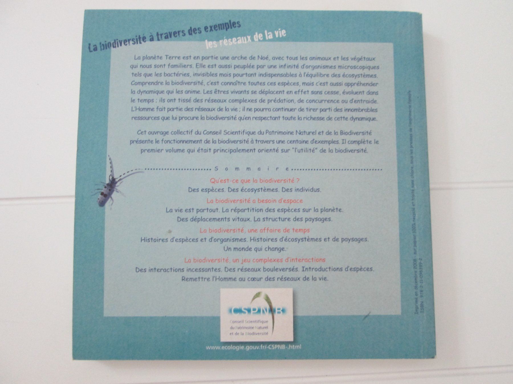 Libri: La Biodiversité à travers des exemples – Usato da Neuchâtel venduto da Dualseele 8