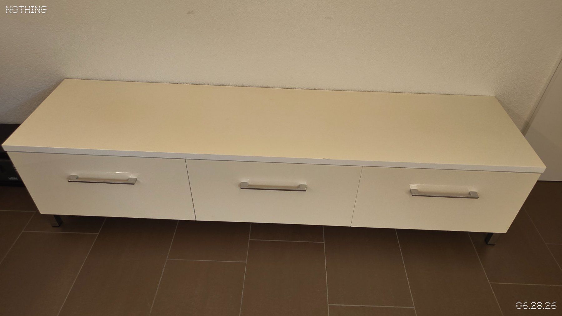 Cassettiere: Lowboard Weiss – Usato da Hausen venduto da Tebbits
