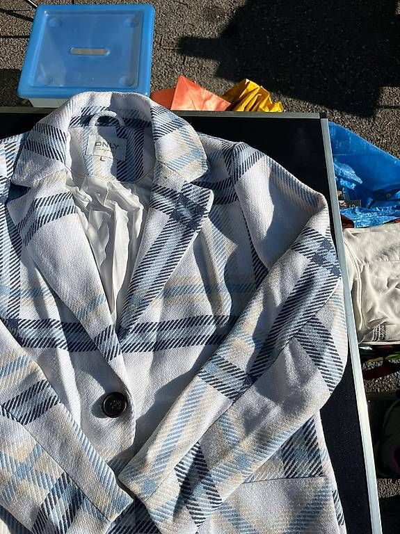 Only Mäntel: Manteau à carreaux – Gebraucht aus Saxon von Nzo 1