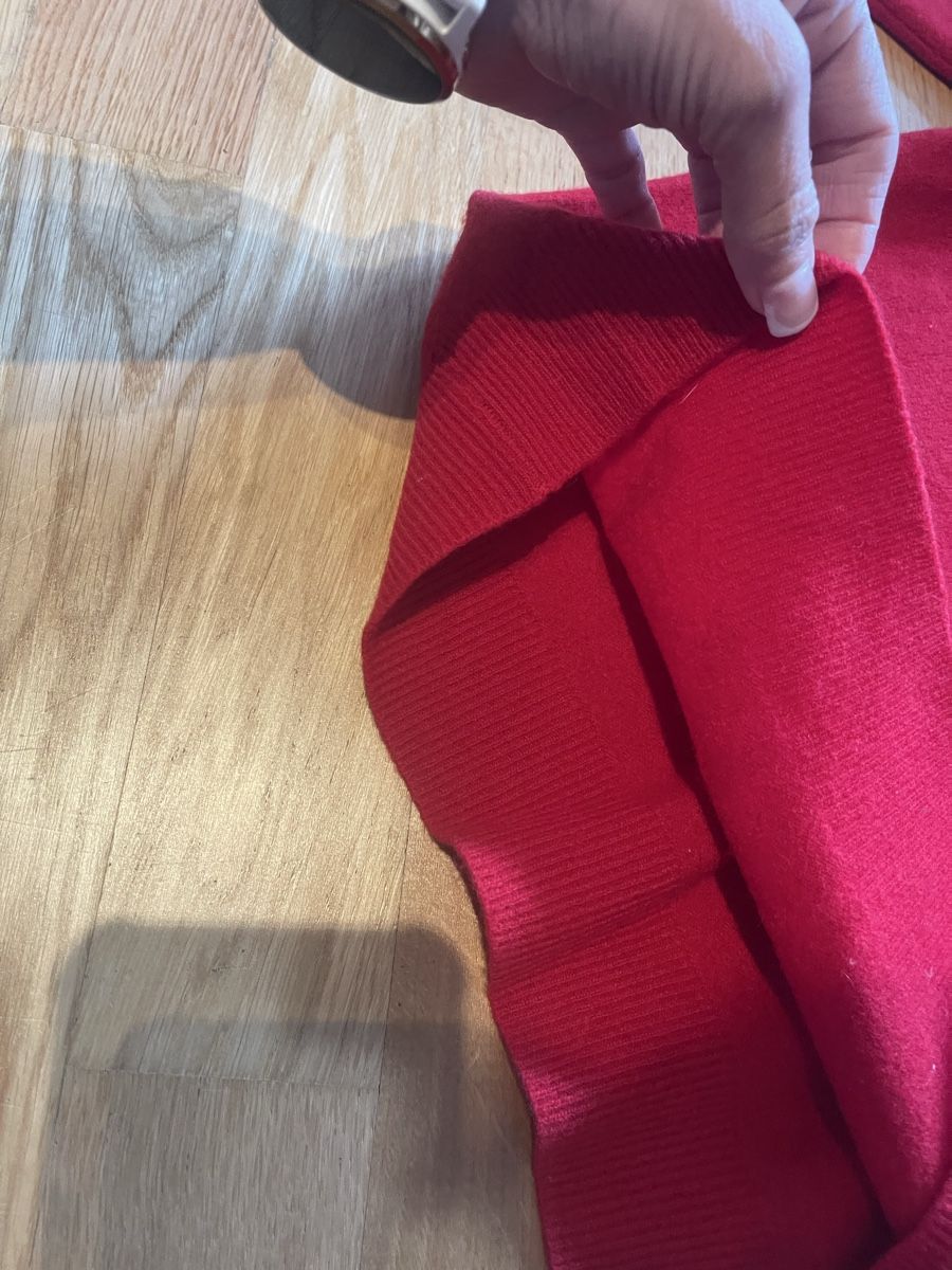 Pulls & Sweat-shirts: Pullover, roter Wollpullover, – D'occasion à Rüschlikon par Lajniii 3