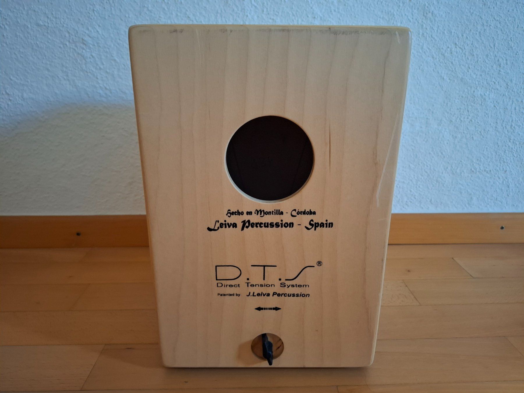 Musikinstrumente: Cajon J. Leiva Junior Korpus Birke/Buche – Gebraucht aus Dorf von Exena 1