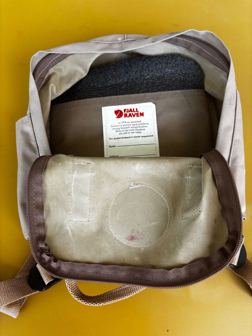 Fjällräven Rucksäcke: FJÄLLRÄVEN beiger Rucksack – Gebraucht aus Zürich von missmodernage 6