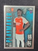Sammelkarte Topps Match Attax - Bukayo Saka - Playmaker