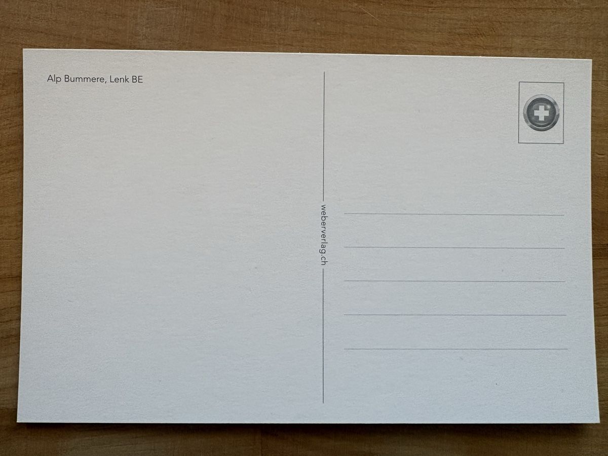 Cartoline postali: AK von Alp Bummere Lenk – Nuovo (secondo la descrizione) da Rümlang venduto da Kartenpost1 1