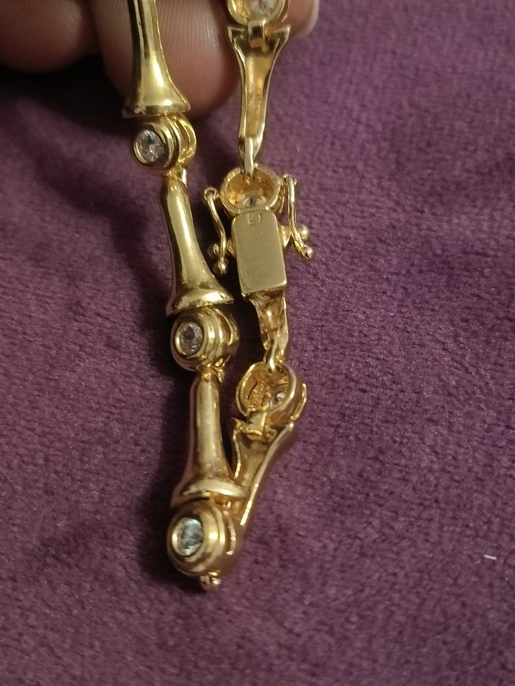Bracciali & Braccialetti: bijoux bracelet plaqué or  – Usato da Pampigny venduto da Nathbn 1