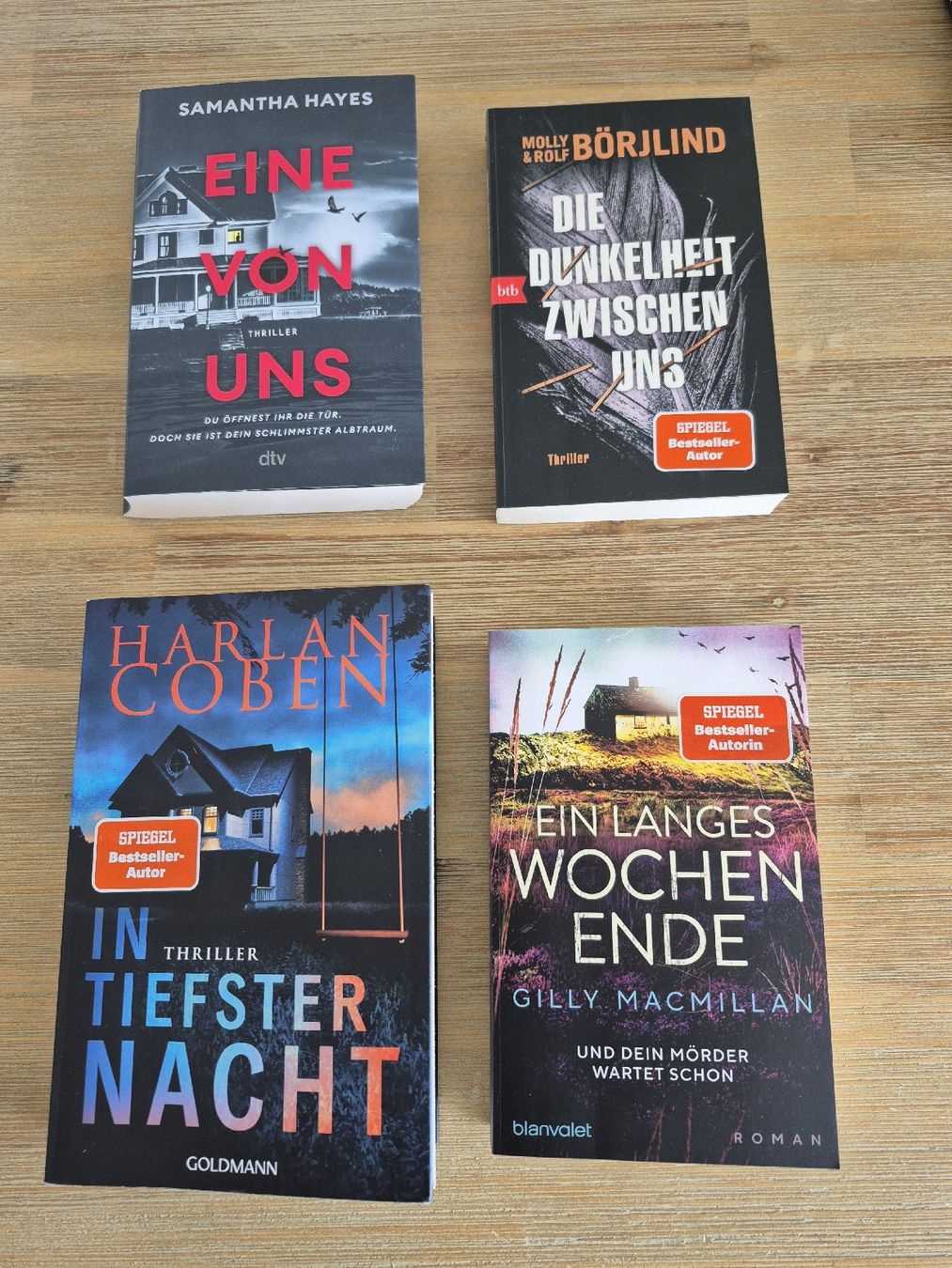 Libri: 4 spannende Bücher – Usato da Gerlafingen venduto da nila44