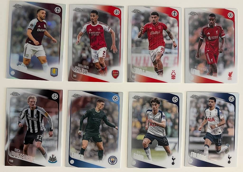 Cartes à collectionner: 8 Cards - Topps Chrome 25/26 – D'occasion à Zürich par rub_87sh