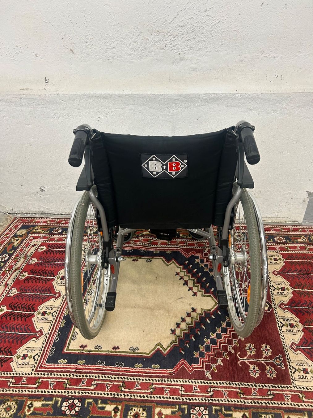 Sedie a rotelle: Rollstuhl von B & B zusammenklappbar – Usato da Zürich venduto da Levelart 4
