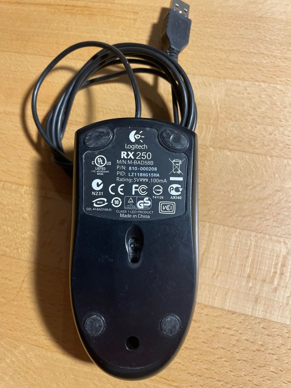 Logitech Mouse: Computermaus Logitech – Usato da Matzingen venduto da carola71 1